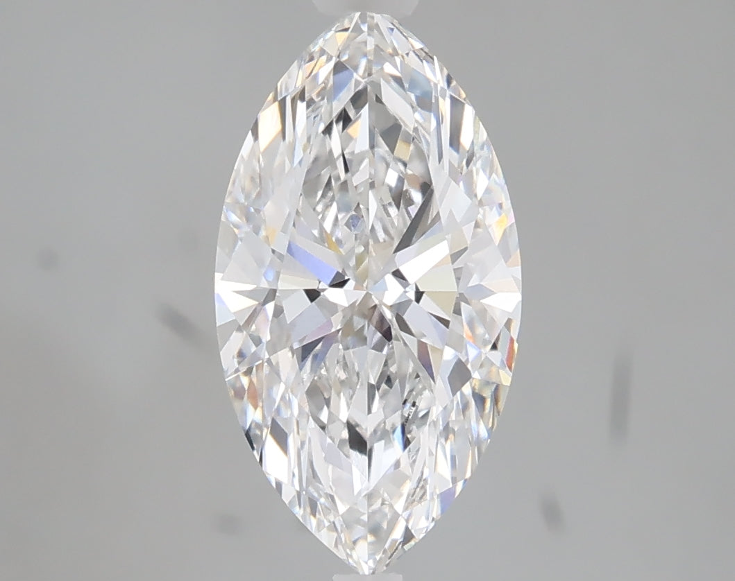 2.06 carat marquise lab grown diamond E color VVS2 clarity