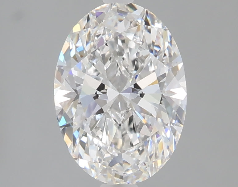 1.51 carat oval lab grown diamond E color VVS2 clarity