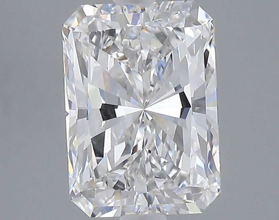 3.01 carat radiant lab grown diamond E color VVS2 clarity