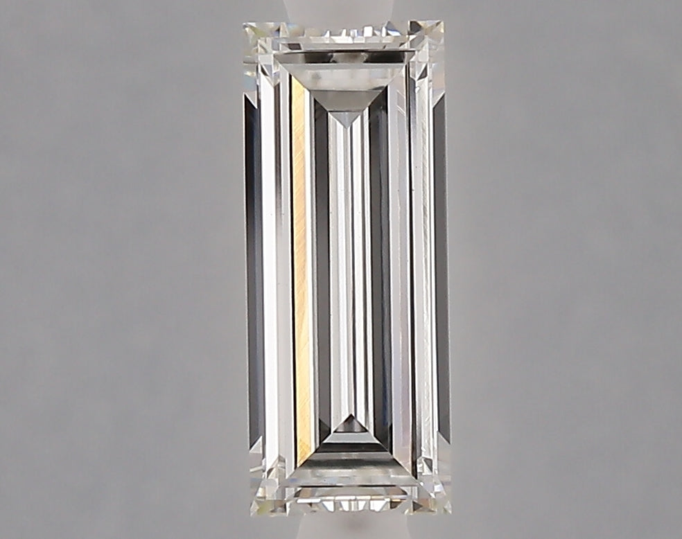 1.05 carat baguette lab grown diamond E color VVS2 clarity
