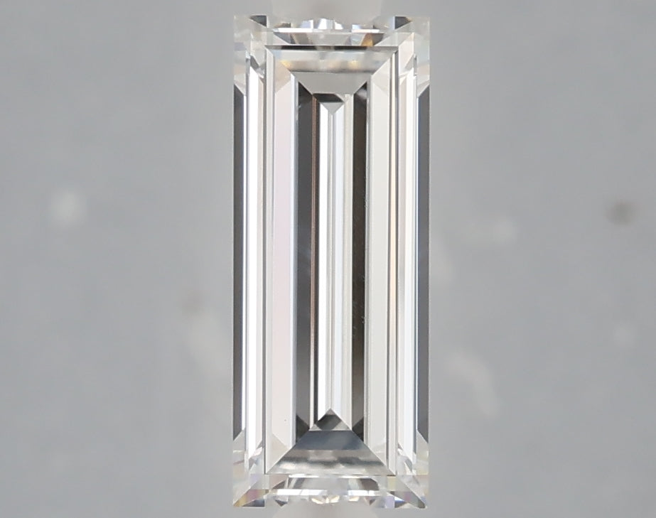 1.02 carat baguette lab grown diamond E color VVS2 clarity
