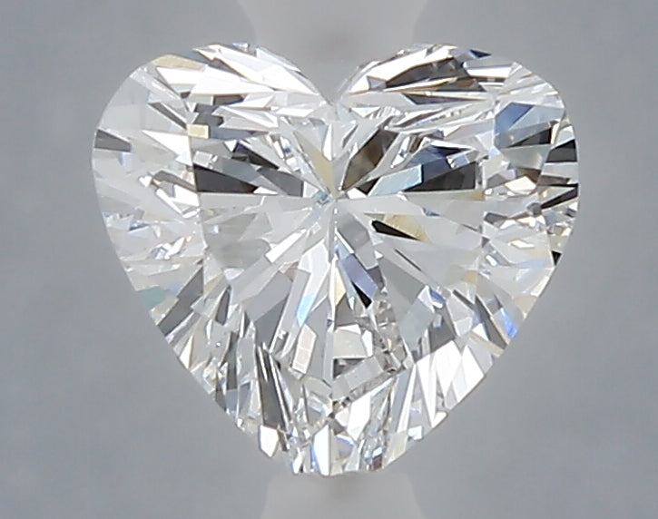 1.09 carat heart lab grown diamond D color VVS2 clarity