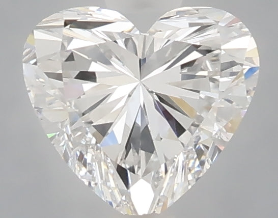 1.06 carat heart lab grown diamond D color VS1 clarity