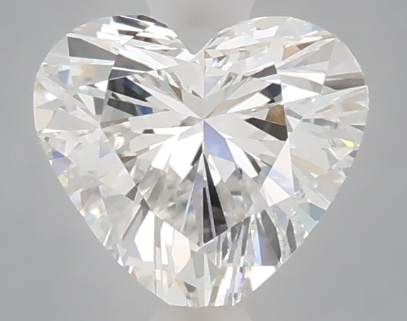 1.05 carat heart lab grown diamond D color VVS2 clarity