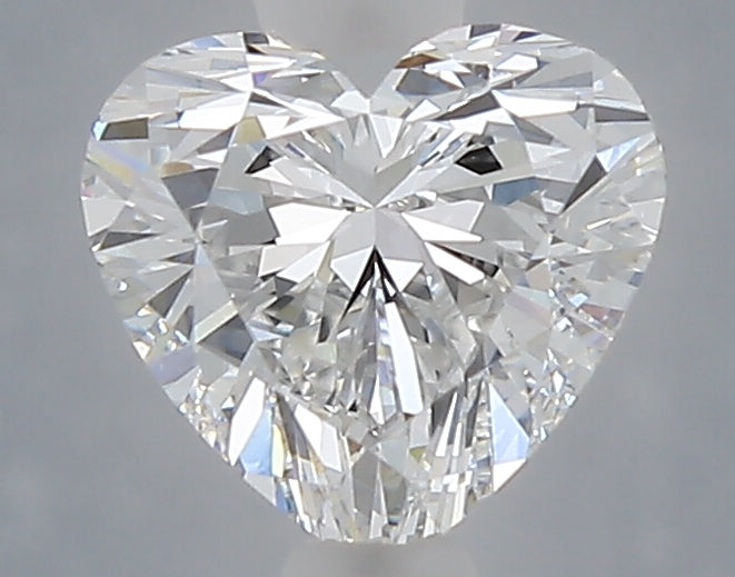 1.03 carat heart lab grown diamond E color VVS2 clarity