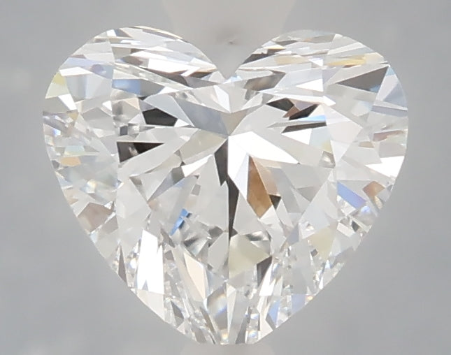 1.52 carat heart lab grown diamond D color VS2 clarity