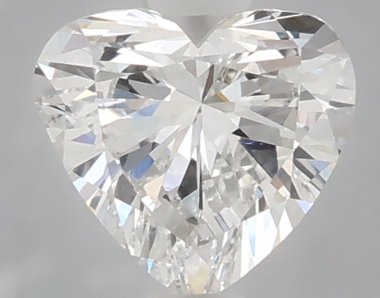 1.00 carat heart lab grown diamond E color VS1 clarity