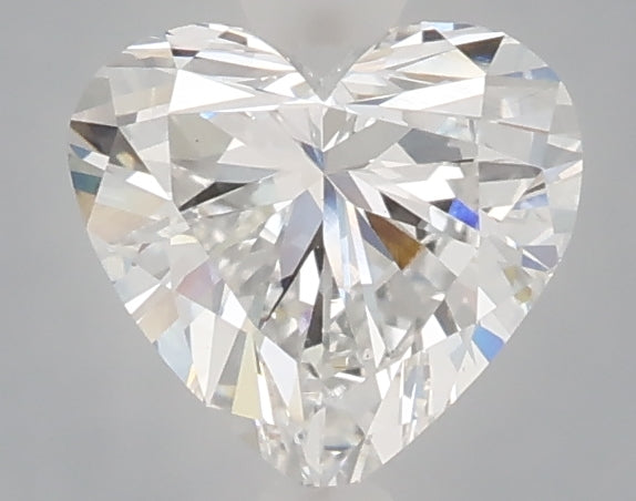 1.03 carat heart lab grown diamond D color VVS2 clarity