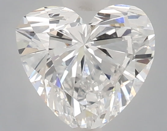 1.03 carat heart lab grown diamond E color VVS2 clarity