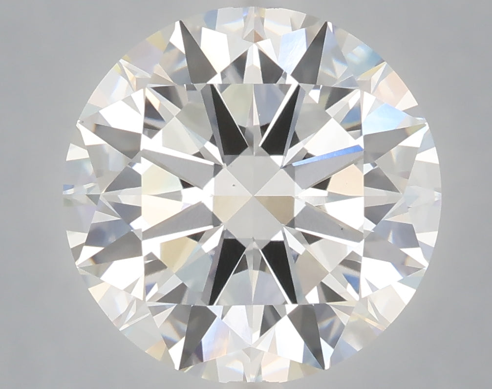 6.00 carat round lab grown diamond F color VS1 clarity