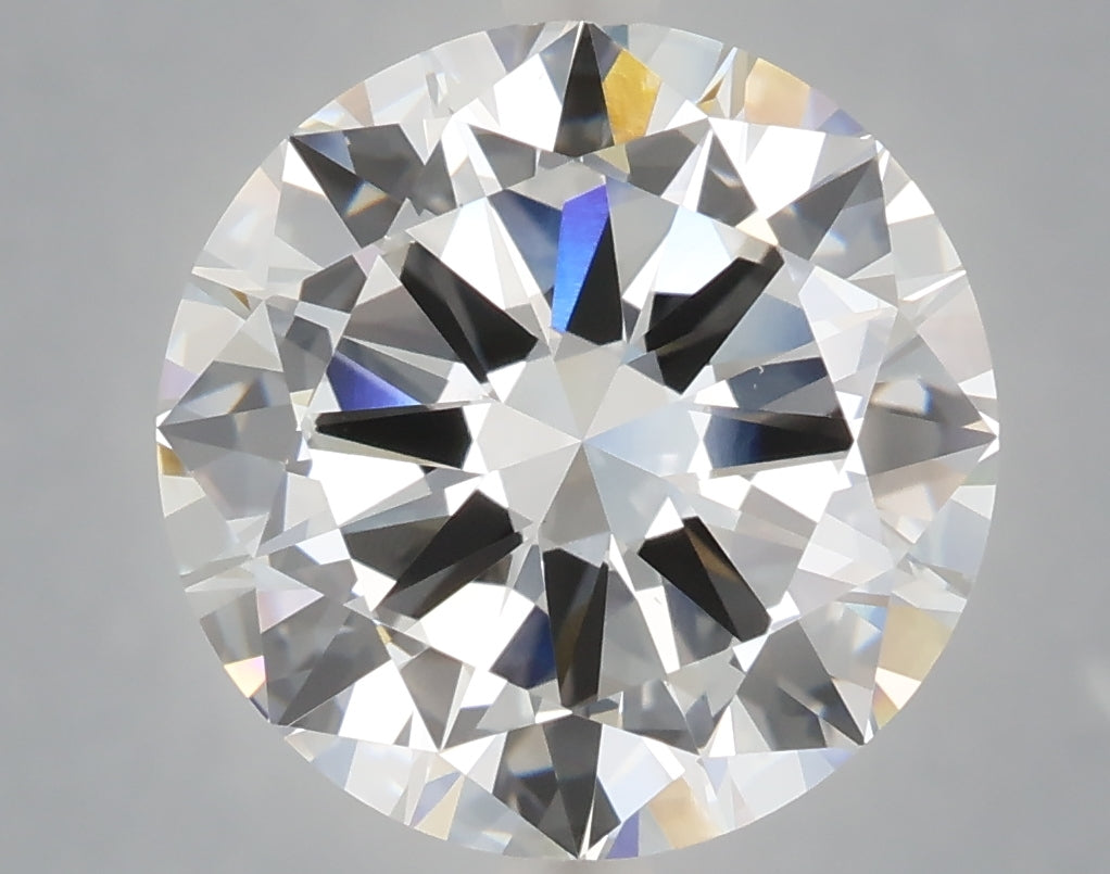 6.00 carat round lab grown diamond F color VS1 clarity