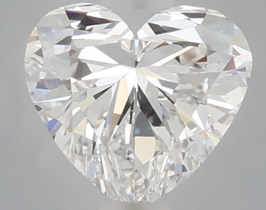 1.06 carat heart lab grown diamond E color VVS2 clarity