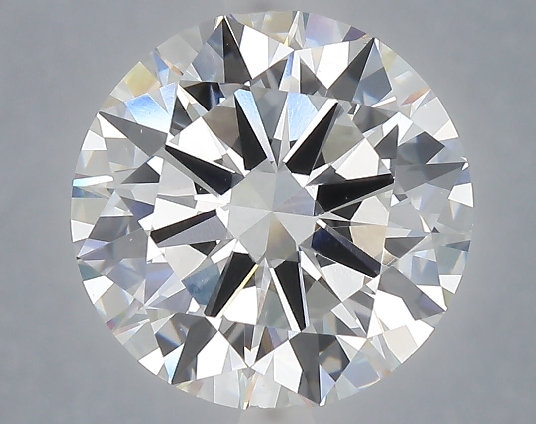6.00 carat round lab grown diamond F color VS1 clarity