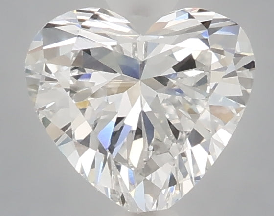 1.04 carat heart lab grown diamond D color VS1 clarity