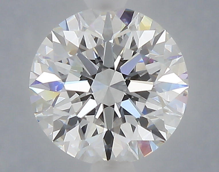 2.04 carat round lab grown diamond E color VVS2 clarity