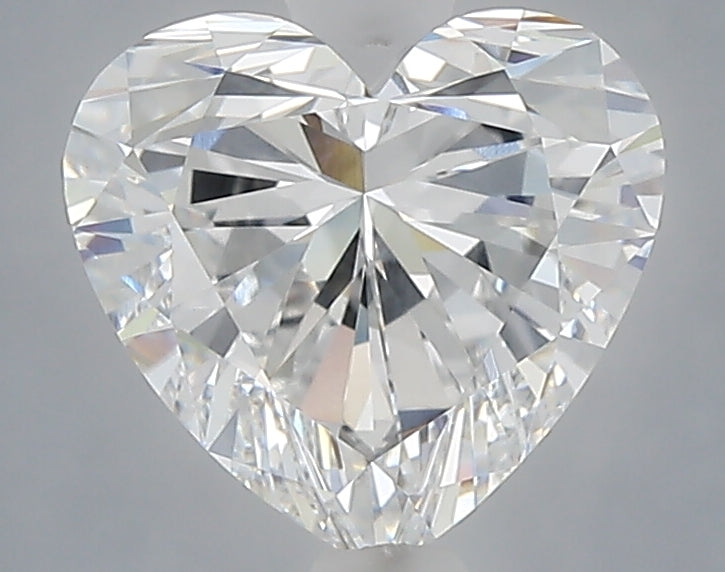 2.09 carat heart lab grown diamond E color VVS1 clarity