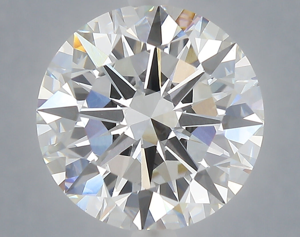 6.00 carat round lab grown diamond F color VS1 clarity