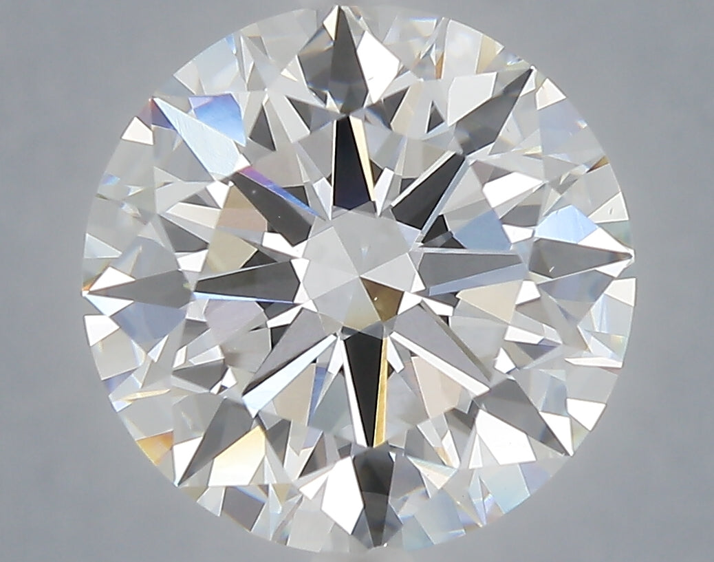 6.01 carat round lab grown diamond E color VS1 clarity