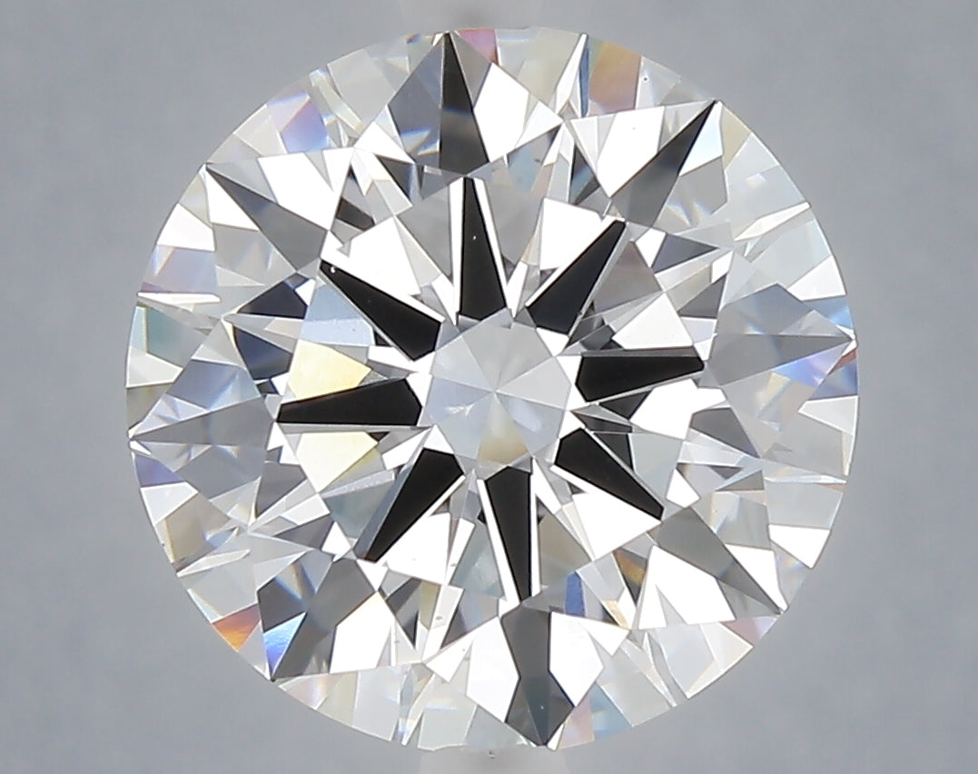 6.01 carat round lab grown diamond E color VS1 clarity