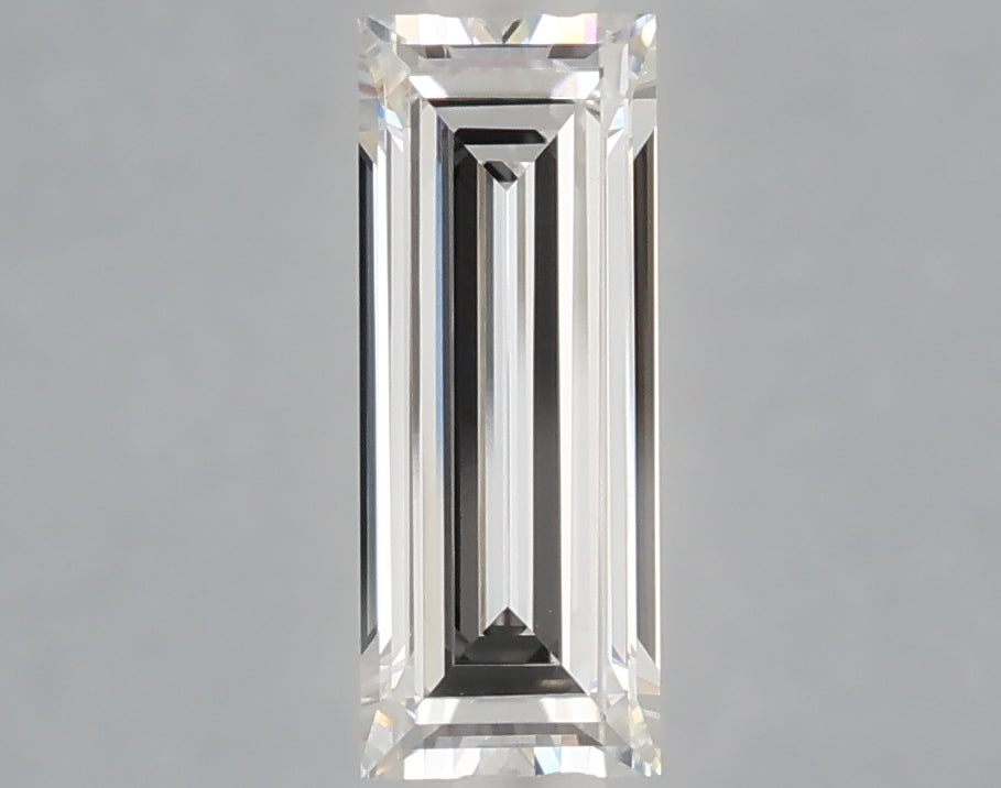 1.05 carat baguette lab grown diamond F color VS1 clarity
