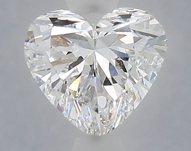 1.07 carat heart lab grown diamond E color VS1 clarity