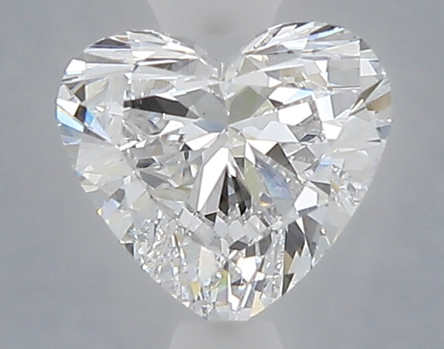 1.08 carat heart lab grown diamond D color VS1 clarity