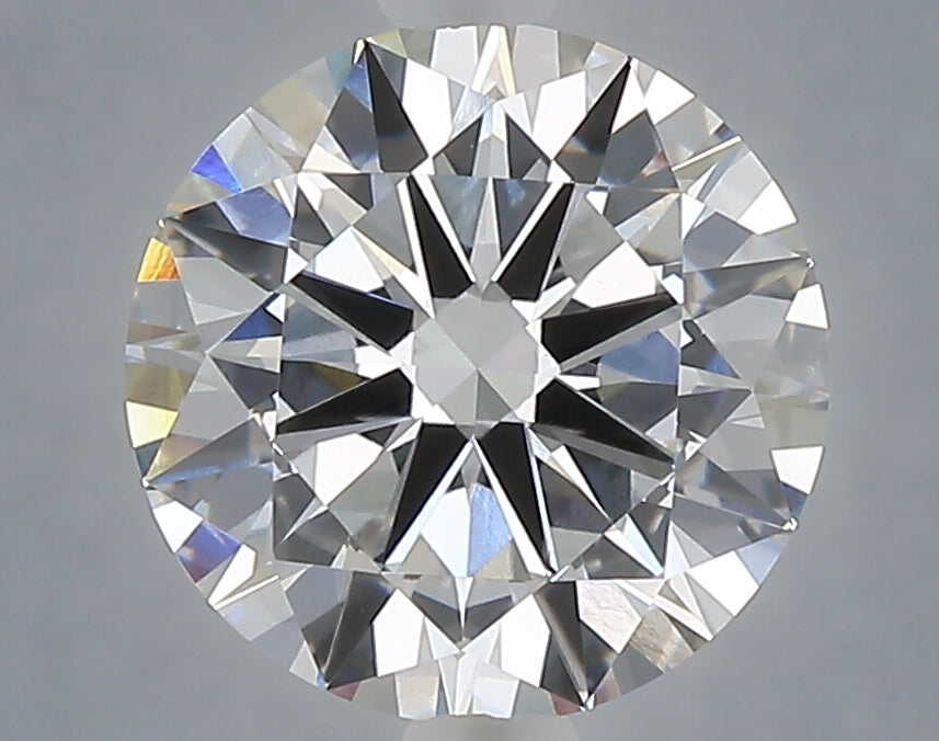 3.00 carat round lab grown diamond E color VVS2 clarity