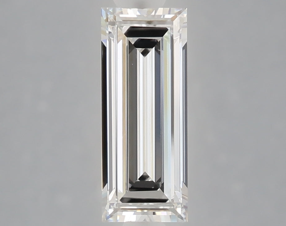 1.05 carat baguette lab grown diamond E color VVS2 clarity