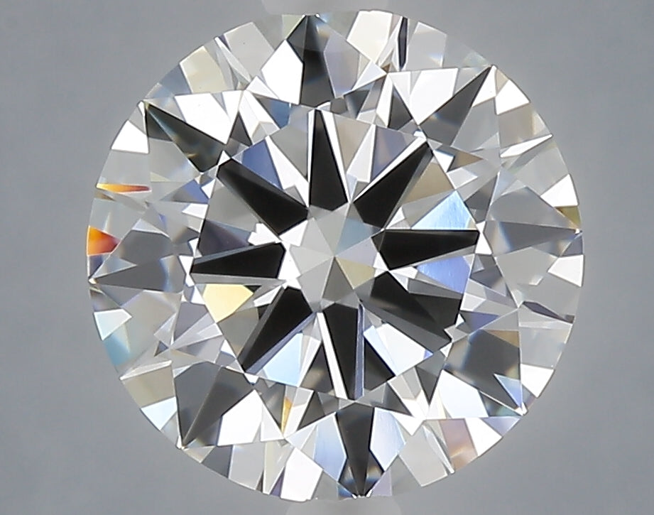 3.00 carat round lab grown diamond E color VVS2 clarity