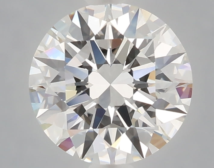 2.02 carat round lab grown diamond E color VVS2 clarity