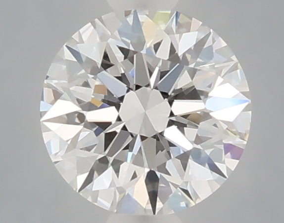 1.01 carat round lab grown diamond D color VVS2 clarity
