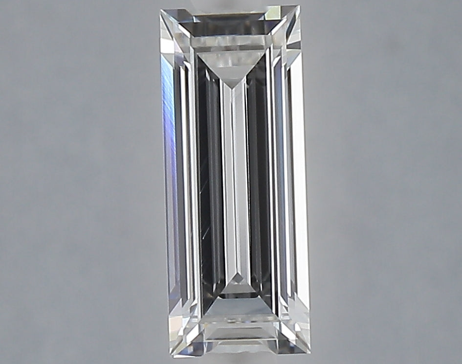 1.03 carat baguette lab grown diamond E color VVS2 clarity