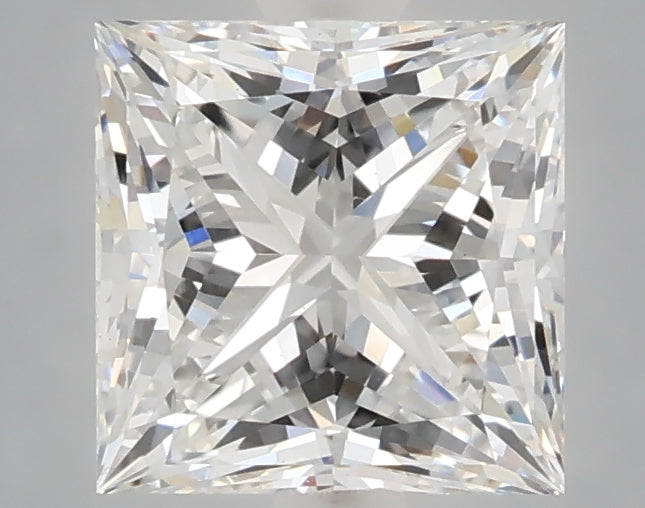 2.25 carat princess lab grown diamond D color VS1 clarity