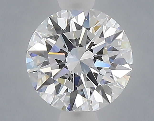 1.01 carat round lab grown diamond D color VVS2 clarity