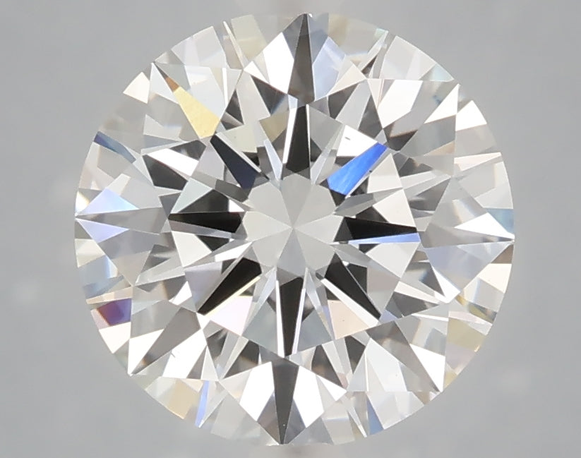 3.05 carat round lab grown diamond E color VS1 clarity