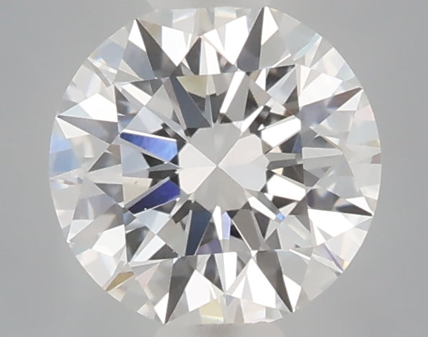 0.53 carat round lab grown diamond D color VS1 clarity