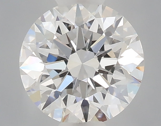 0.52 carat round lab grown diamond D color VVS2 clarity