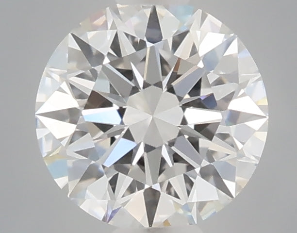 0.52 carat round lab grown diamond D color VVS2 clarity