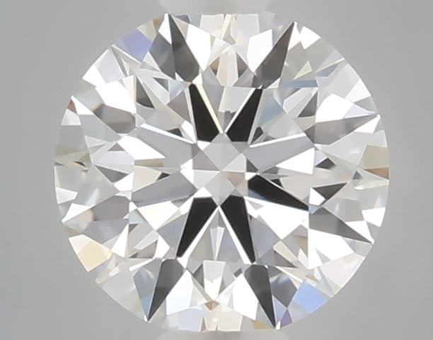 0.50 carat round lab grown diamond D color VVS2 clarity