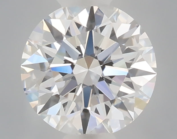 0.52 carat round lab grown diamond D color VVS2 clarity