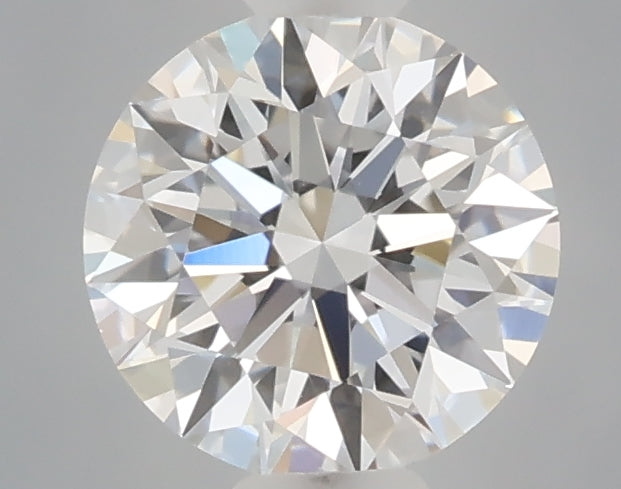0.52 carat round lab grown diamond D color VVS1 clarity
