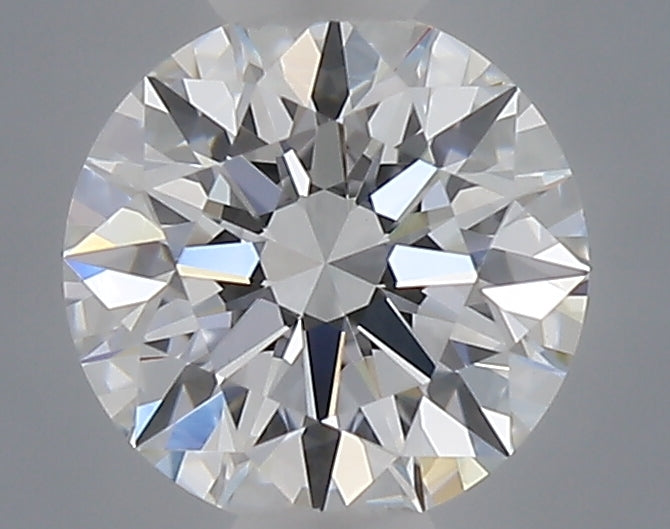 0.52 carat round lab grown diamond E color VVS2 clarity