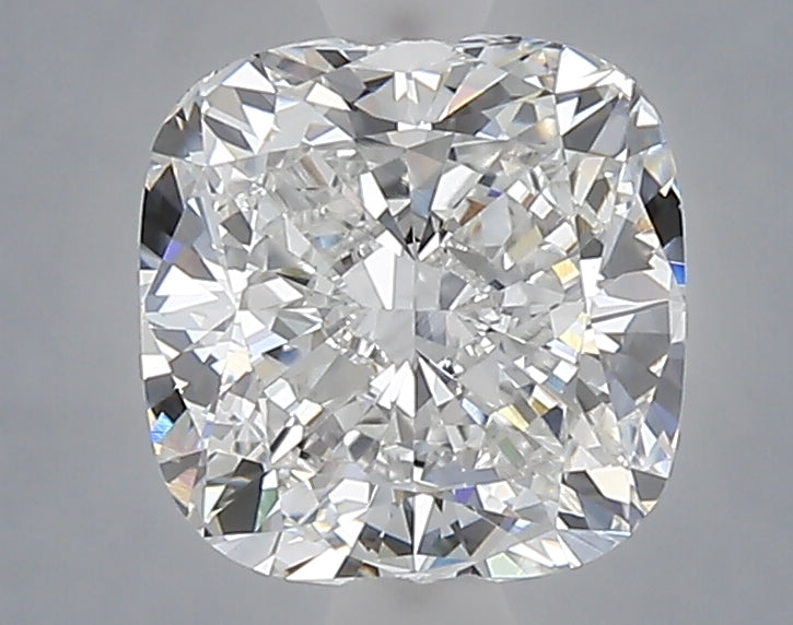 2.09 carat cushion lab grown diamond E color VVS1 clarity