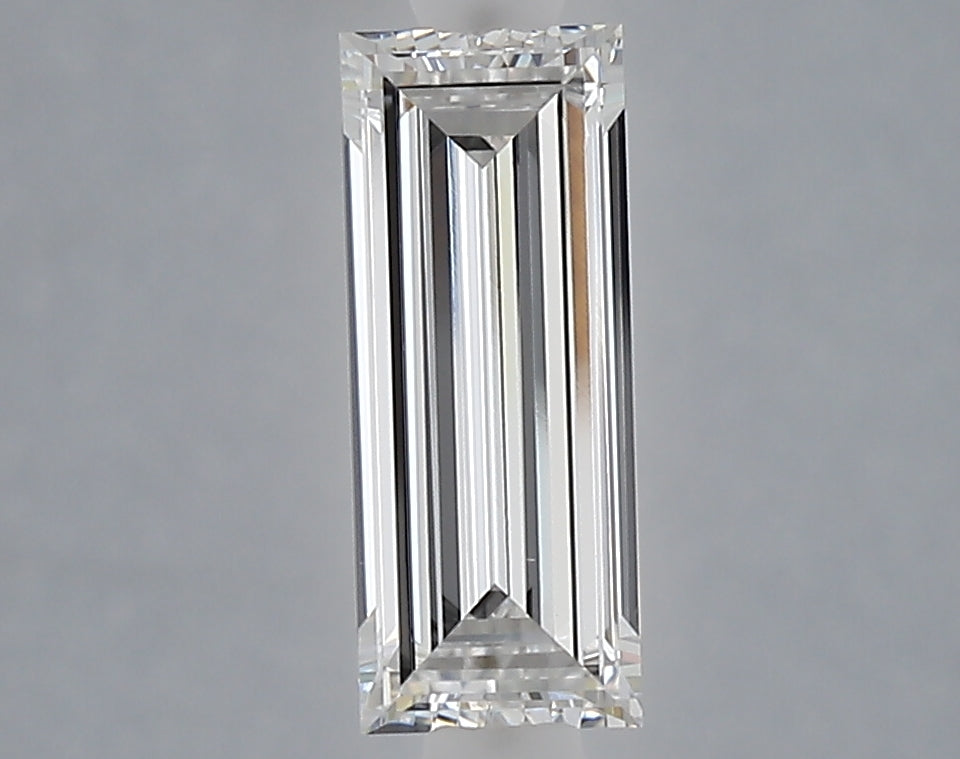 1.01 carat baguette lab grown diamond E color VS1 clarity
