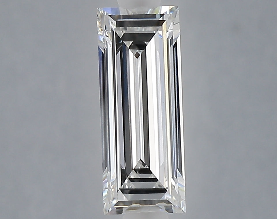 1.02 carat baguette lab grown diamond E color VVS2 clarity