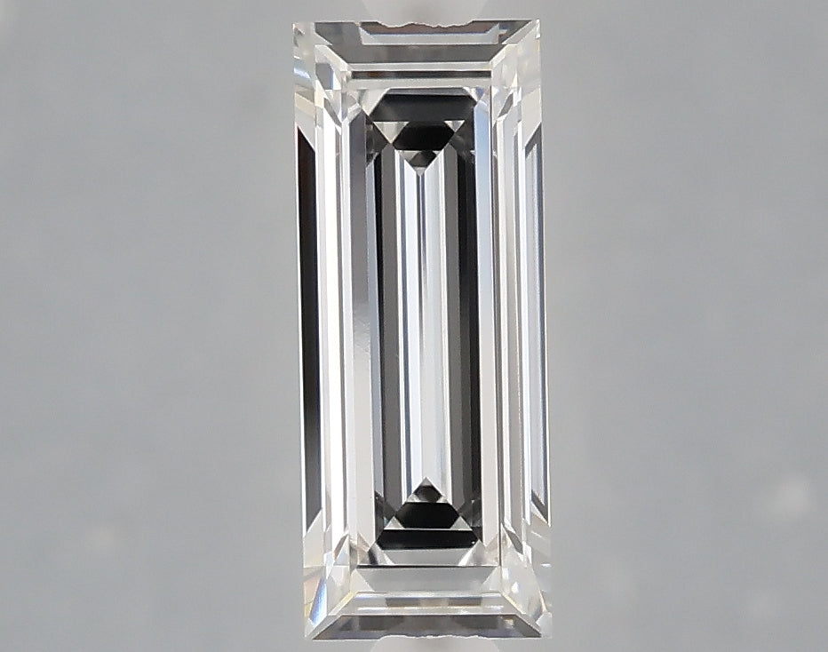 1.05 carat baguette lab grown diamond E color VVS2 clarity