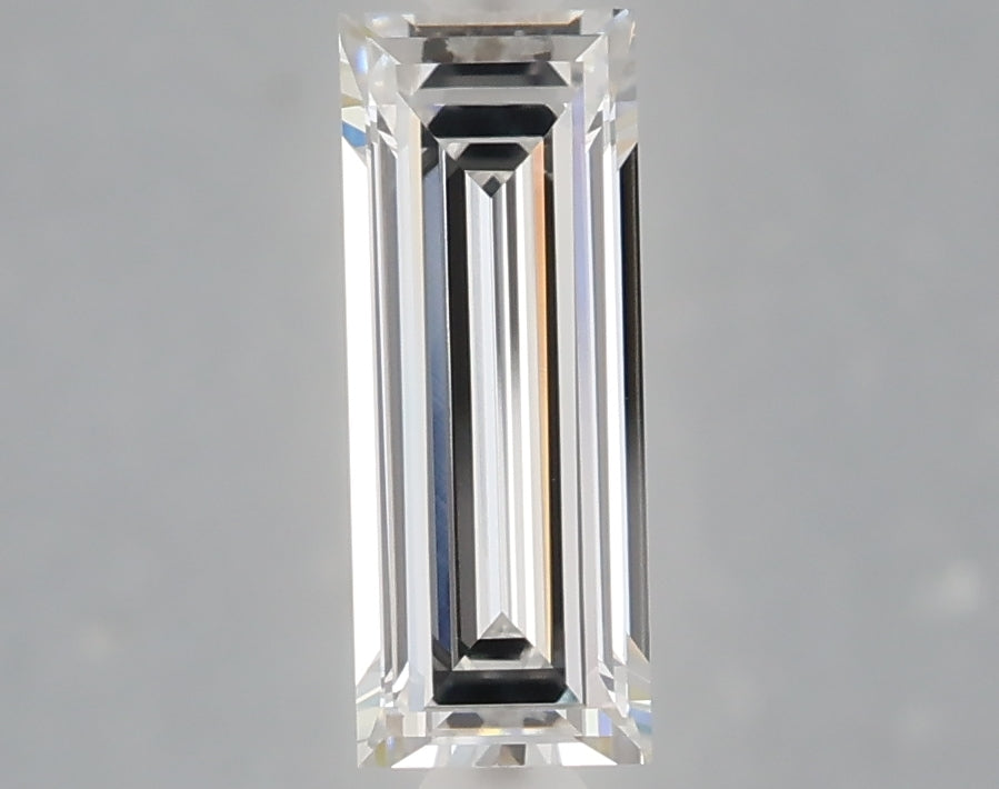 1.00 carat baguette lab grown diamond E color VVS2 clarity