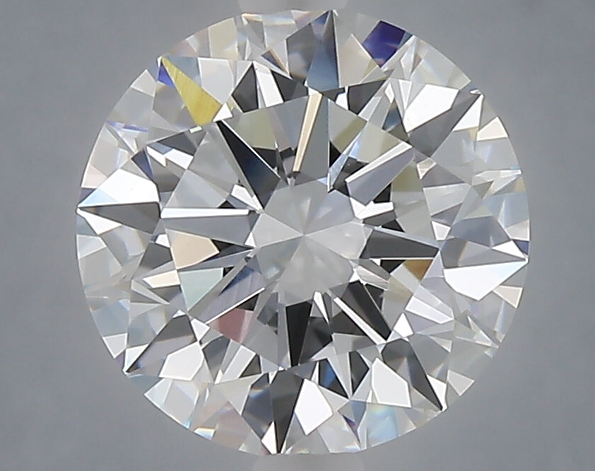 3.00 carat round lab grown diamond E color VS1 clarity