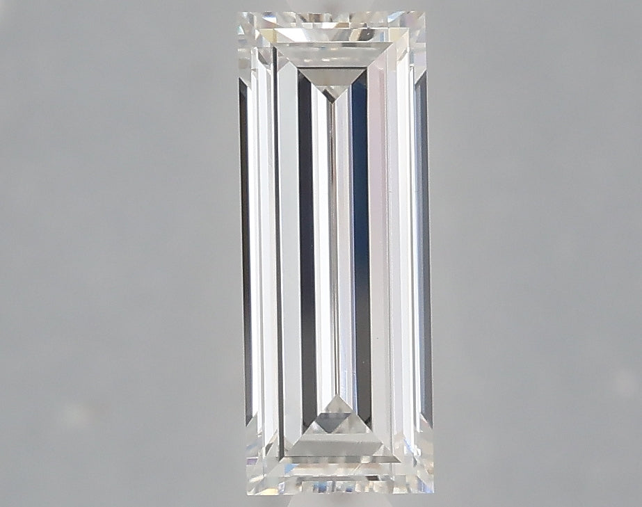 1.01 carat baguette lab grown diamond E color VVS2 clarity