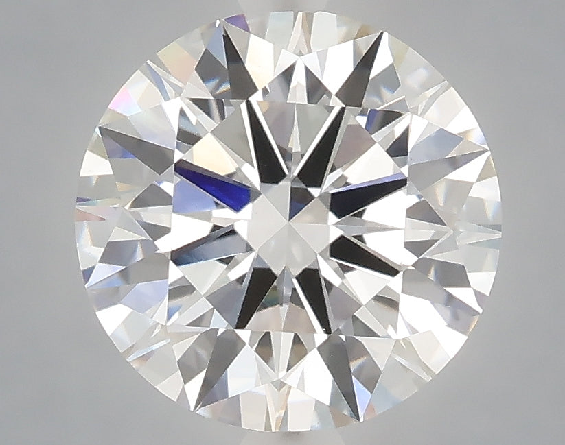 3.01 carat round lab grown diamond E color VS1 clarity